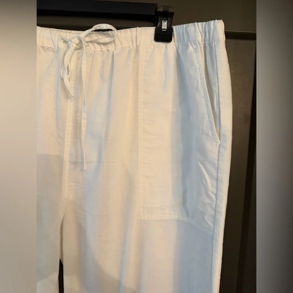 NWOT Coofandy Men’s Casual Linen Lightweight Beach Pants size 3XL